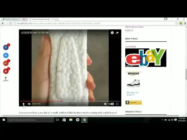 Video thumbnail for How Fake Adidas Boost Midsoles Are Made? What Are  The Implications