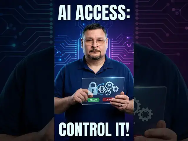 Video thumbnail for Who Should Access Your AI Models? Learn to Control It #shorts #AccessControl #AISecurity