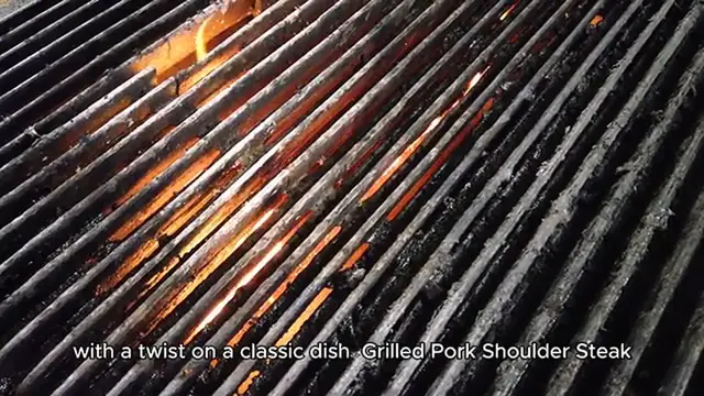 'Video thumbnail for Easy And Tender Grilled Pork Shoulder Steak'