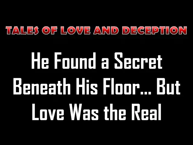 Video thumbnail for He Found a Secret Beneath His Floor… But Love Was the Real Surprise | Romance Story