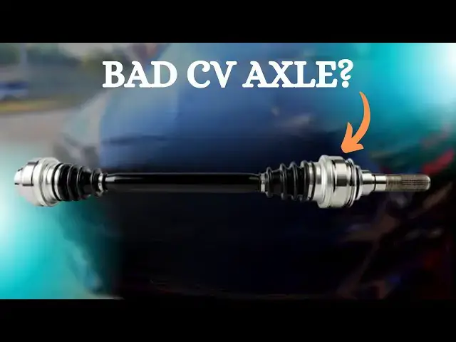Video thumbnail for TOP 8 SYMPTOMS OF A BAD CV AXLE / CV JOINT