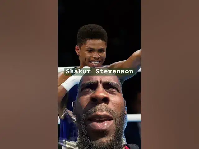 Video thumbnail for #shakurstevenson  Ran  from his mentors and now he's paying the price #boxing