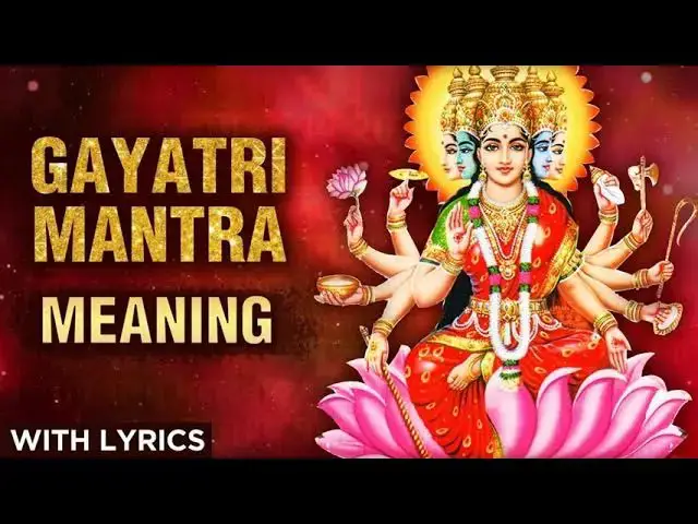 Video thumbnail for GAYATRI MANTRA