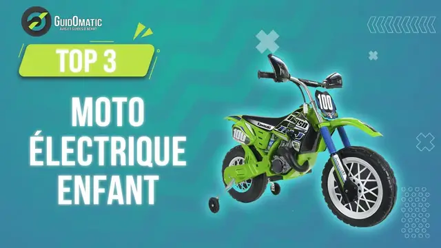 Video thumbnail for ⭐️ TOP 3 : MOTO ELECTRIQUE ENFANT 2023