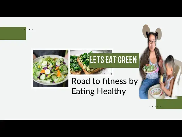 Video thumbnail for Lets start eating healthy