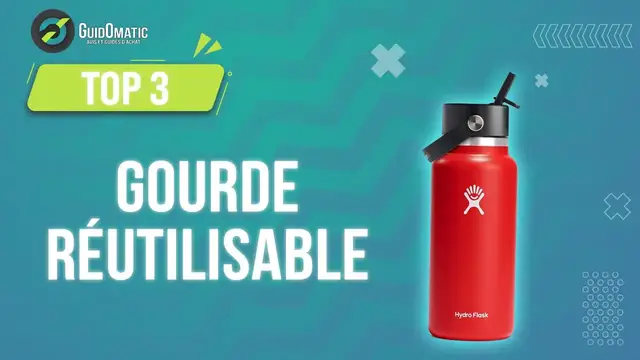 Video thumbnail for ⭐️ TOP 3 : GOURDE REUTILISABLE 2023