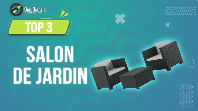 Video thumbnail for ⭐️ TOP 3 : SALON DE JARDIN 2023