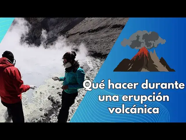 Video thumbnail for Qué hacer durante una erupción volcánica