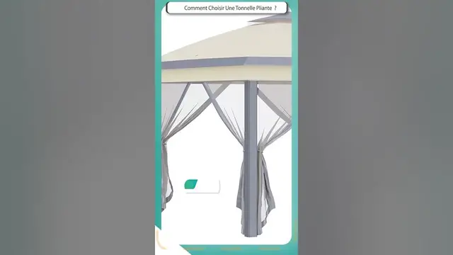 Video thumbnail for 🏡 TONNELLE PLIABLE - Les critères à prendre en compte ! 🥇