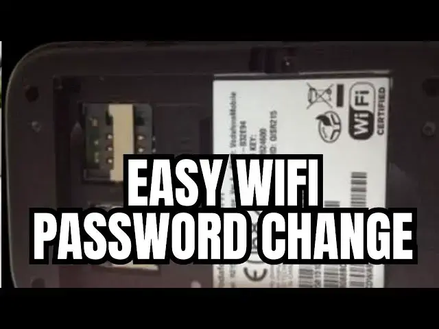 Video thumbnail for How To Change WIFI Password (4G LTE Router, 150Mbps 4G Wireless Router)