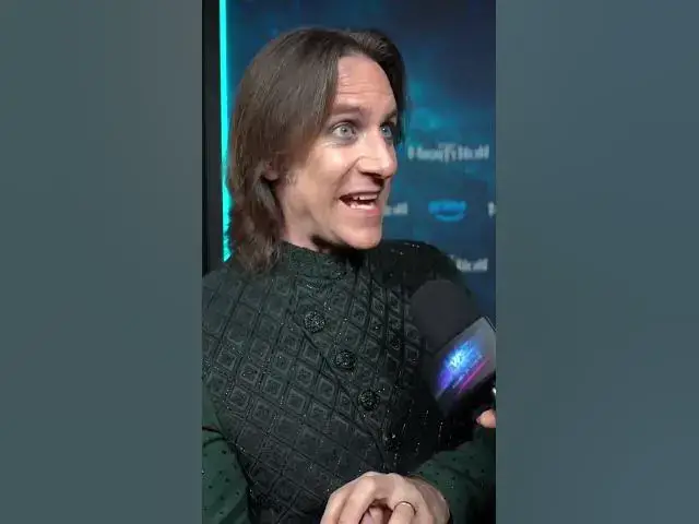 Video thumbnail for #MatthewMercer talks about his new series on #PrimeVideo #TheMightyNein at the premiere