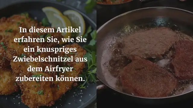 'Video thumbnail for knuspriges Zwiebelschnitzel aus dem Airfryer'