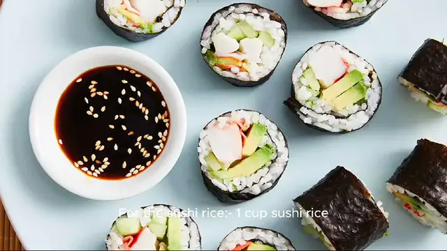 Video thumbnail for Sushi recipe