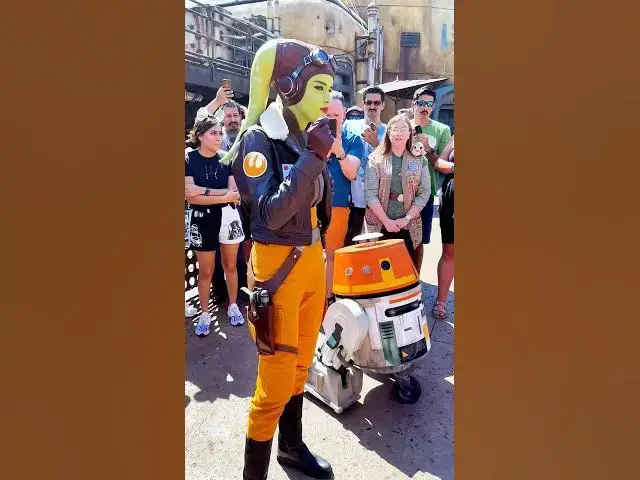 'Video thumbnail for Remembering a fantastic day at Star Wars: Galaxy’s Edge!'