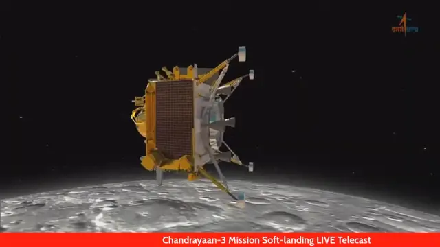 Video thumbnail for Chandrayaan-3 Mission Soft-landing LIVE Telecast
