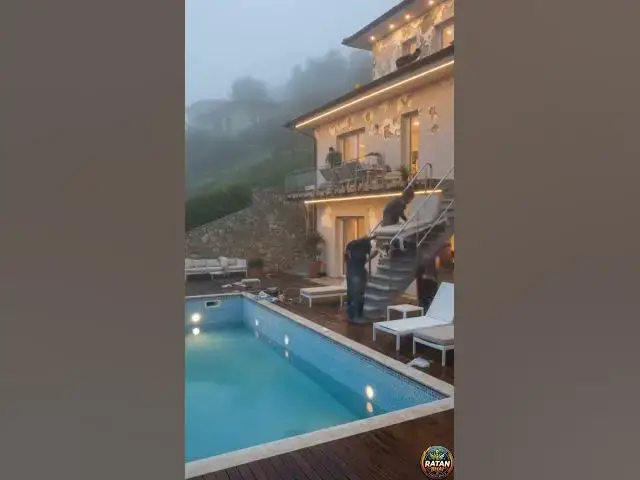 Video thumbnail for Abandoned Villa Pool Turned Into Luxury Paradise 😱🔥