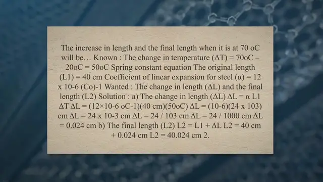 Video thumbnail for Linear expansion – problems and solutions