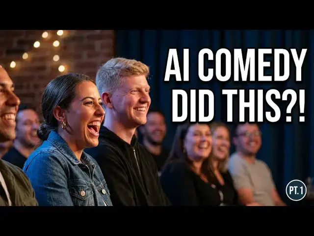 Video thumbnail for AI Just Did Stand-UP Pt.1#comedy #laugh #funnyvideo #standupcomedy #viral