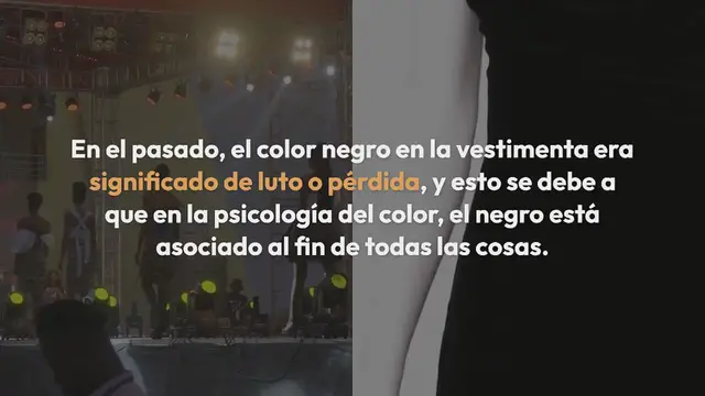 Video thumbnail for Por qué el color negro nunca pasa de moda