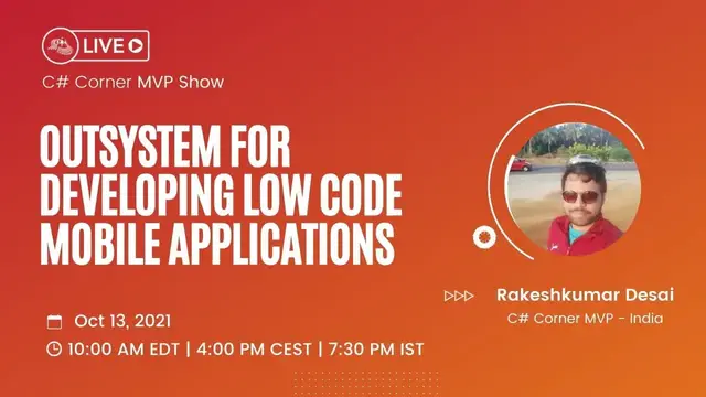 Video thumbnail for Outsystem for developing Low code Mobile Applications - MVP Show ft. Rakeshkumar Desai
