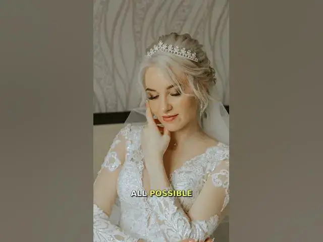 'Video thumbnail for From Makeup-Free to Wedding-Ready in 10 Seconds'