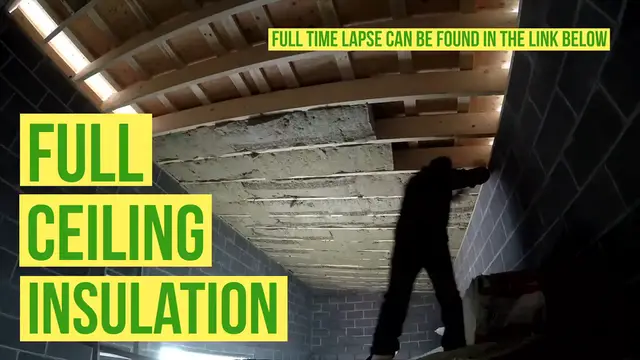 Video thumbnail for How to Install INSULATION in Ceiling