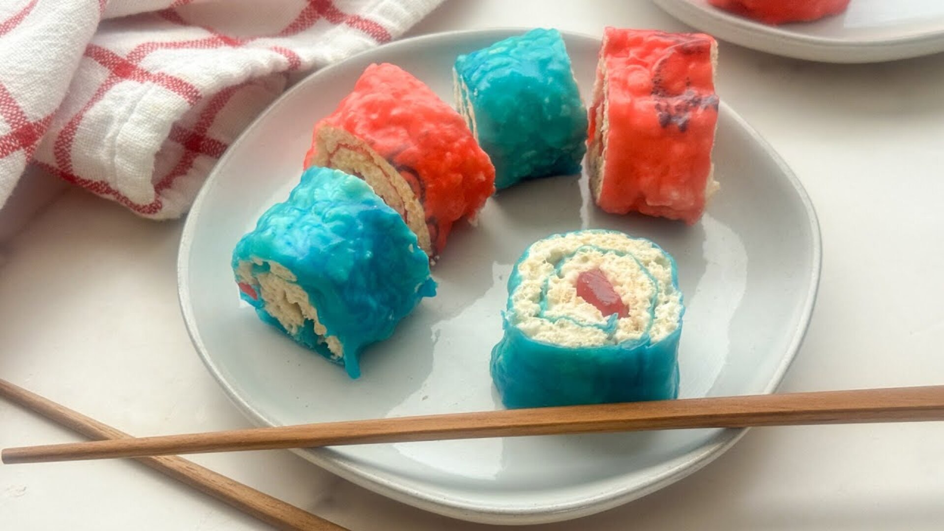 Video thumbnail for Make Your Own Candy Sushi With Our Simple Recipe