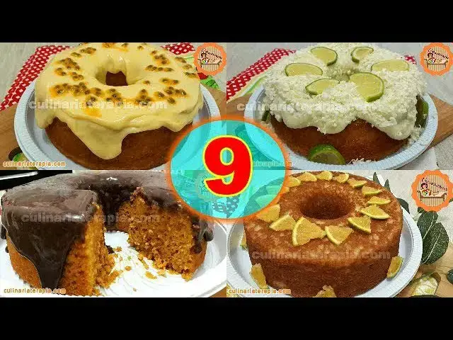 Video thumbnail for 4 BOLOS CASEIROS MAIS VENDIDOS NA CONFEITARIA - n° 9