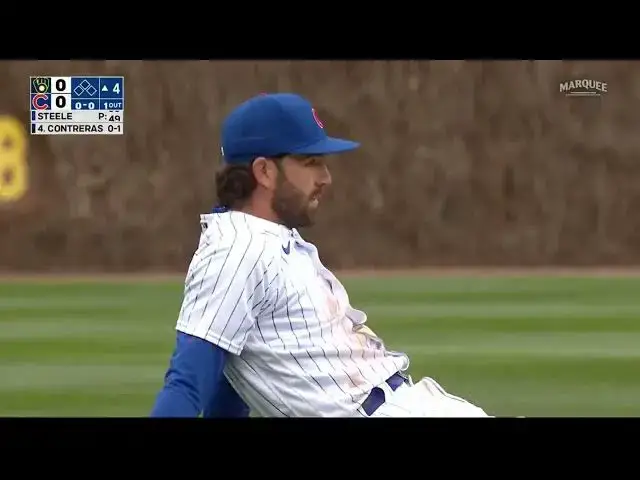 'Video thumbnail for Dansby Swanson MAKES a AMAZING DIVING CATCH! | Chicago Cubs | 4/1/2023'
