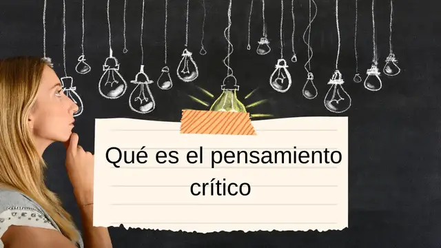 Video thumbnail for ¿Qué es el pensamiento crítico? Video blog