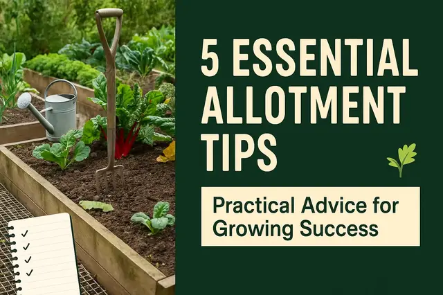 'Video thumbnail for 5 Essential Allotment Tips | Practical Advice for Growing Success'