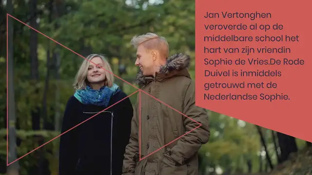 Video thumbnail for Sophie de Vries, vriendin van Jan Vertonghen: