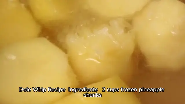 Video thumbnail for dole whip recipe