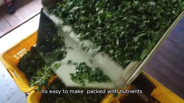 Video thumbnail for food recipe with kale