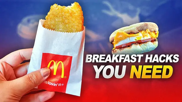 Video thumbnail for McDonald's Breakfast Ordering Tricks You'll Be Glad You Tried