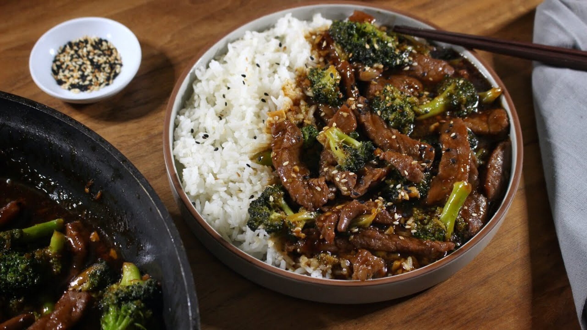 Video thumbnail for Takeout-Style Beef & Broccoli Recipe
