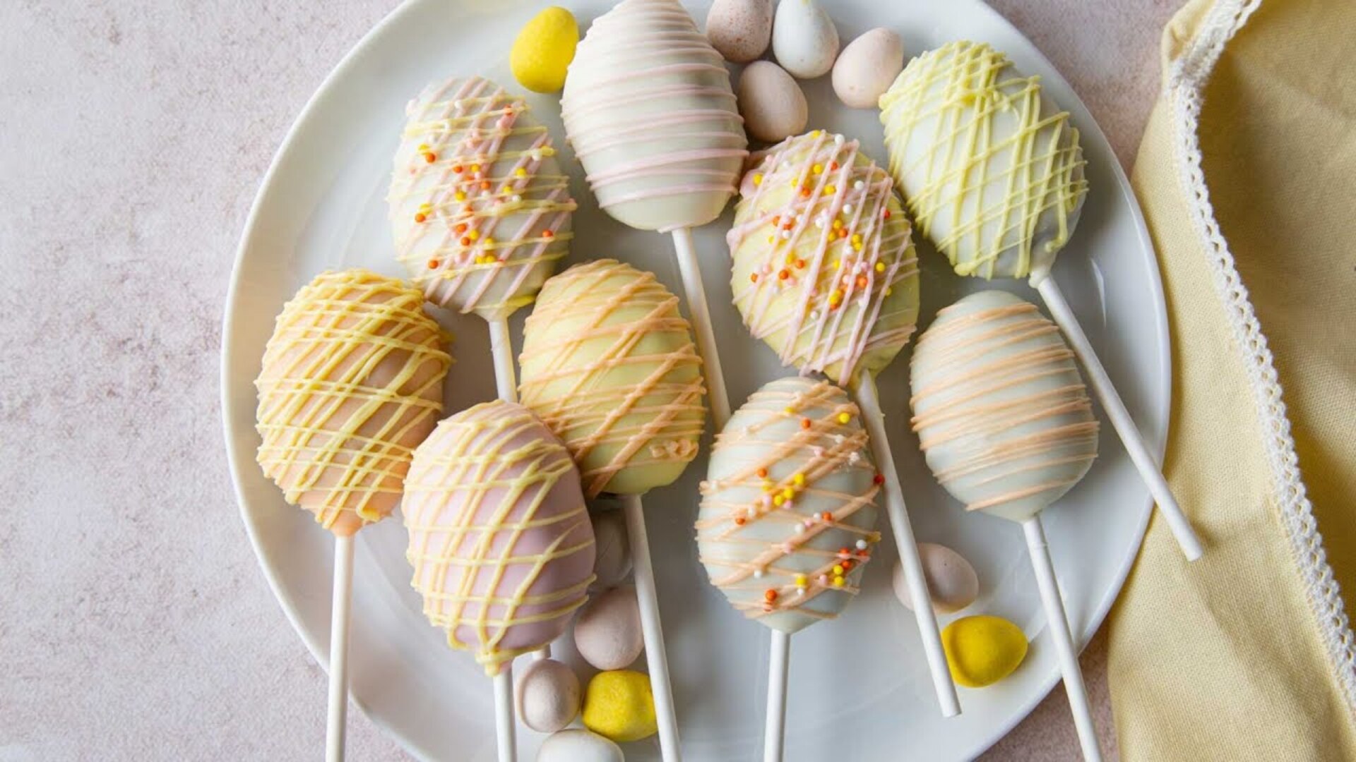 Video thumbnail for Our Easy Easter Cake Pop Recipe Keeps The Egg Decorating Fun Going