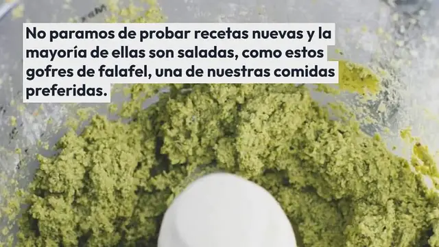 'Video thumbnail for Gofres de Falafel'