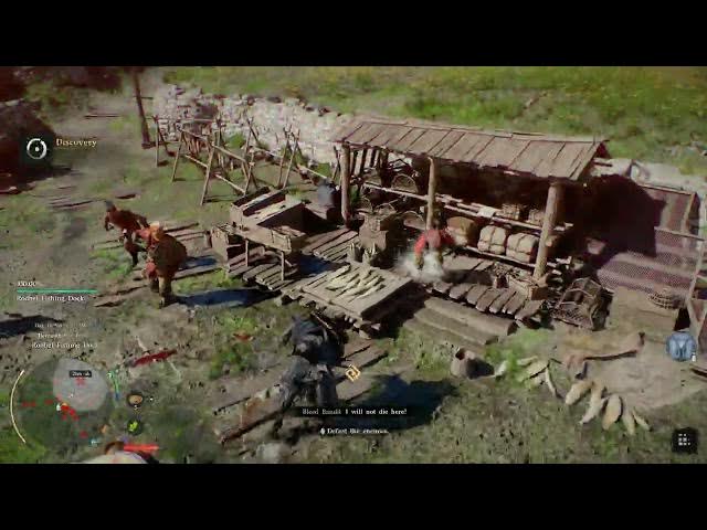 Video thumbnail for Crimson Desert - Chapter 3: Trouble By The River: Liberate Rodbel Fishing Dock: Defeat The Enemies