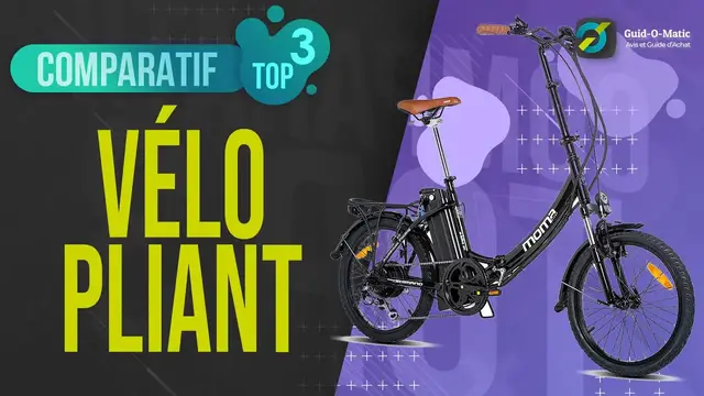 Video thumbnail for ⭐️ MEILLEUR VÉLO PLIANT (2022) - Comparatif & Guide d'achat