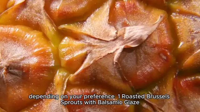 Video thumbnail for brussel sprouts recipe