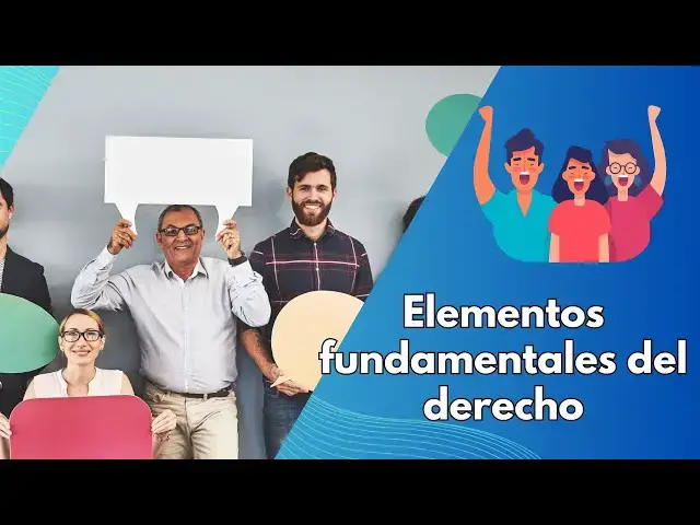 Video thumbnail for Cuales son los elementos fundamentales del derecho