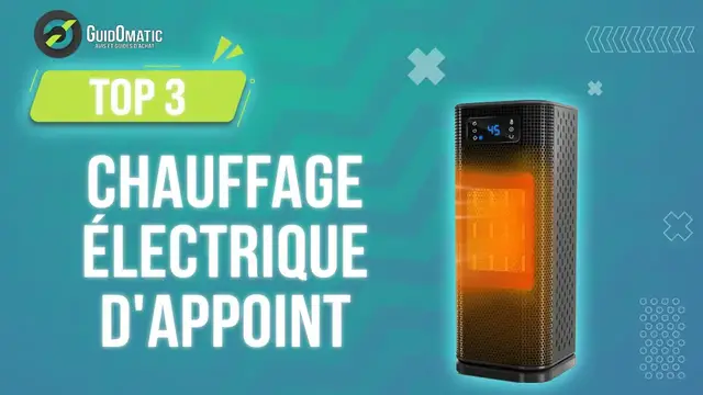 Video thumbnail for ⭐️ TOP 3 : CHAUFFAGE ÉLECTRIQUE D'APPOINT (NOUVEAUTÉS) 2023