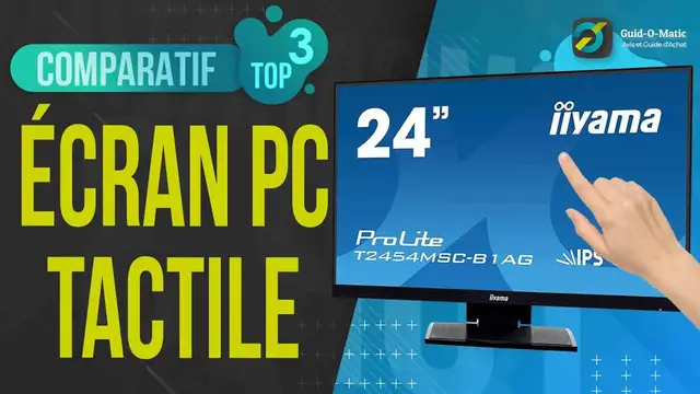 Video thumbnail for ⭐️ MEILLEUR ÉCRAN PC TACTILE (2022) - Comparatif & Guide d'achat