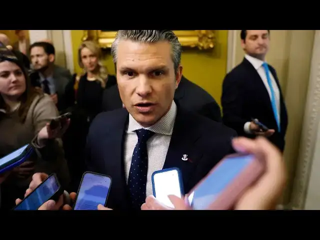 Video thumbnail for BREAKING: Pete Hegseth Learns His Fate After Senate Vote