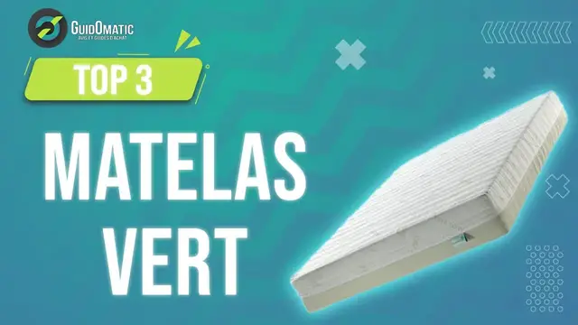 Video thumbnail for ⭐️ MEILLEUR MATELAS VERT (2022) - Comparatif & Guide d'achat