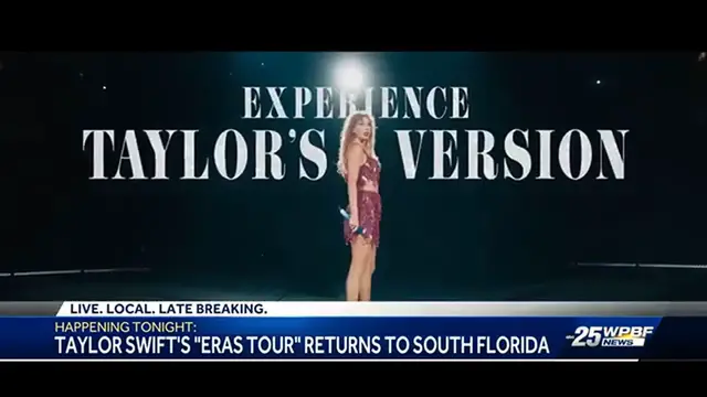Video thumbnail for Fans in Palm Beach County take Brightline train to see Taylor Swift concert in Miami