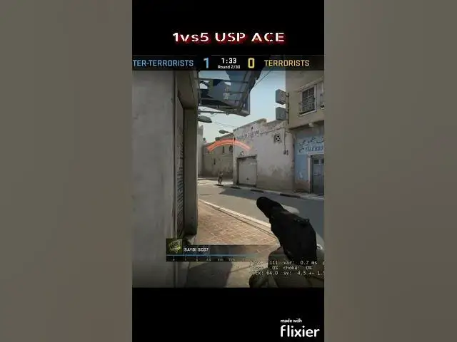 Video thumbnail for CS:GO USP 1v5 Ace Clutch 1080p60fps |  #saadgaming #csgo  #csgogaming #csgomoments #cs #hashtags