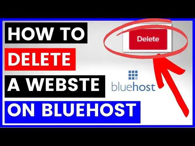 Video thumbnail for How To Delete A Website On Bluehost Server? [in 2025]