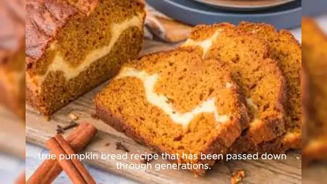 Video thumbnail for Pumpkin Bread